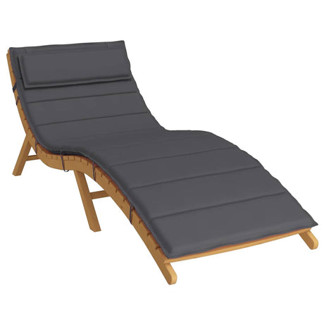 Vidaxx Lounger Cushion 180x60x4 cm Oxford stof Anthracite
