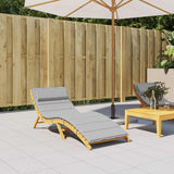 Vidaxx Lounger Cushion 180x60x4 cm Oxford stof grå