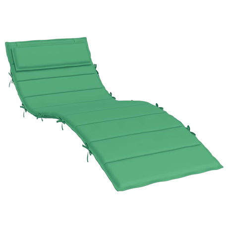 Vidaxx Lounger Pushion 180x60x4 cm Oxford Stof grøn