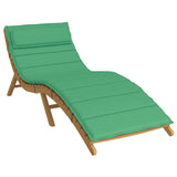 Vidaxx Lounger Pushion 180x60x4 cm Oxford Stof grøn