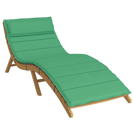 Vidaxx Lounger Pushion 180x60x4 cm Oxford Stof grøn