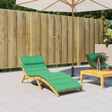 Vidaxx Lounger Pushion 180x60x4 cm Oxford Stof grøn