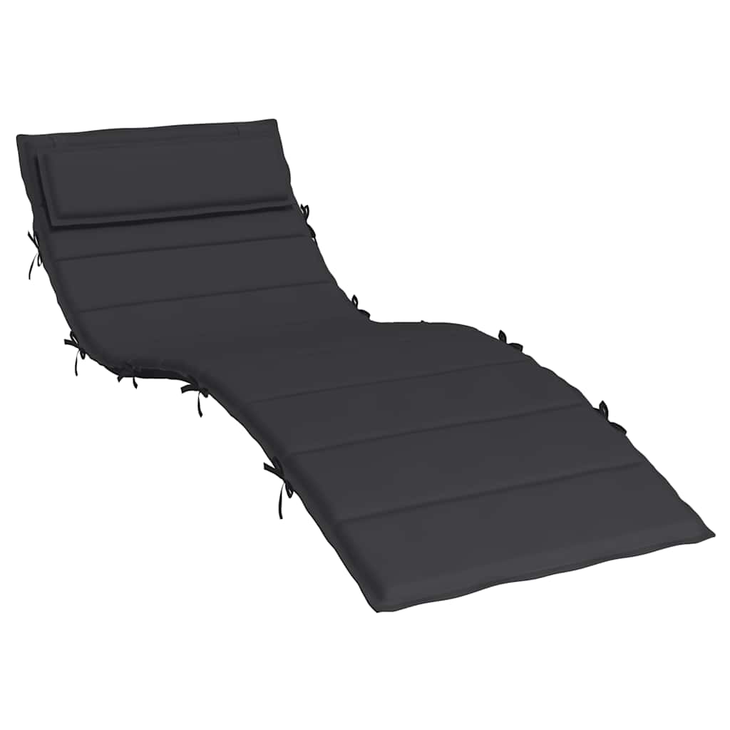 Vidaxx Lounger Cushion 180x60x4 cm Oxford stof sort