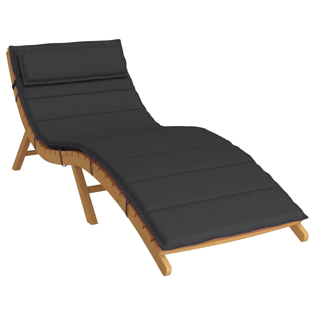 Vidaxx Lounger Cushion 180x60x4 cm Oxford stof sort