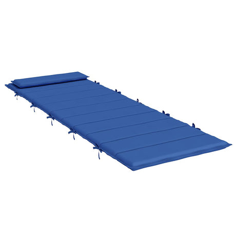 Vidaxx Lounger Pushion 180x60x4 cm Oxford Fabric Royal Blue