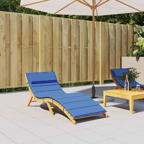 Vidaxx Lounger Pushion 180x60x4 cm Oxford Fabric Royal Blue