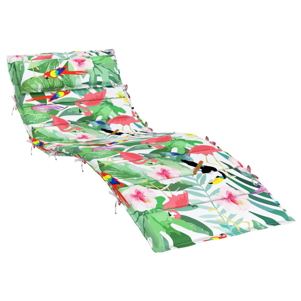 Vidaxx Lounger Cushion 180x60x3 cm Oxford Fabric Multi-farvede