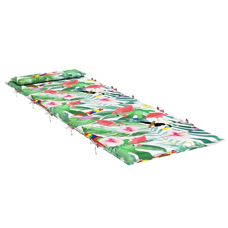 Vidaxx Lounger Cushion 180x60x3 cm Oxford Fabric Multi-farvede