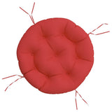 VIDAXX SEAT PUSHION ROUND Ø 60X11 CM Oxford Stof Rød