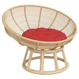 VIDAXX SEAT PUSHION ROUND Ø 60X11 CM Oxford Stof Rød