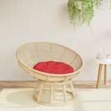 VIDAXX SEAT PUSHION ROUND Ø 60X11 CM Oxford Stof Rød