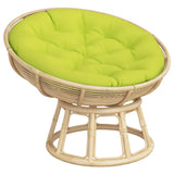 Vidaxl sædepude rundt ø 100x11 cm oxford stof lysegrøn