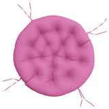 Vidaxl sædepude Round Ø 100x11 cm Oxford stofrosa