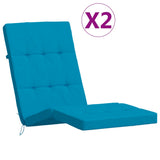 Vidaxx Patio Stol Puder 2 PCS Oxford Stof lyseblå