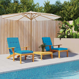 Vidaxx Patio Stol Puder 2 PCS Oxford Stof lyseblå