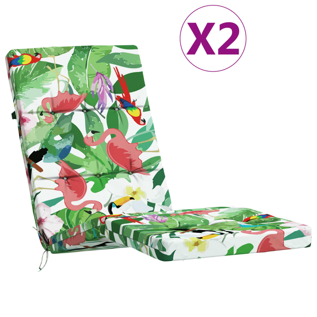 Vidaxl Stolpuder 2 PCS Oxford Stof Multi-farvet