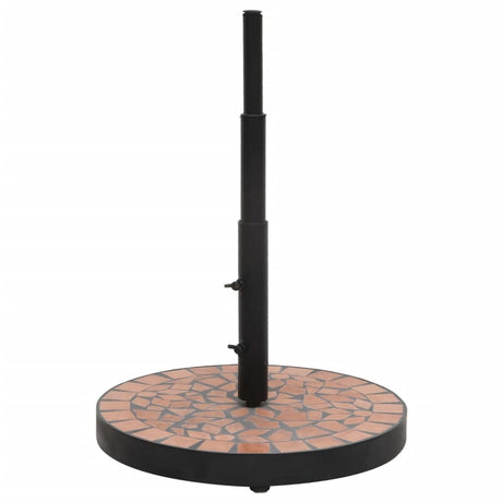 Vidaxx Parasol Base Round 12 kg Terracotta farvet