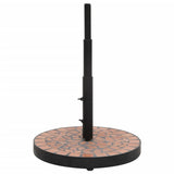 Vidaxx Parasol Base Round 12 kg Terracotta farvet