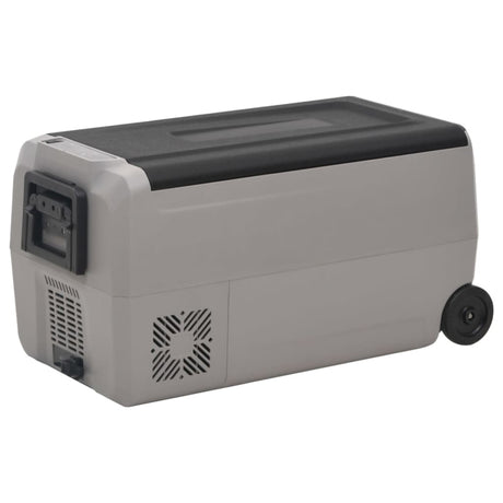 Vidaxx cool kasse med hjul og håndtag 36 L polypropylen sort og grå