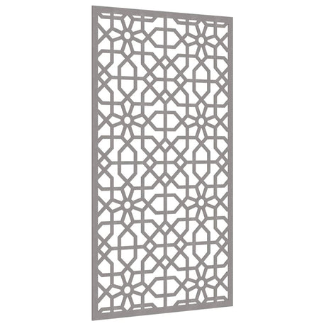 Vidaxl wanddecoratie tuin moors ontwerp 105x55 cm cortenstaal