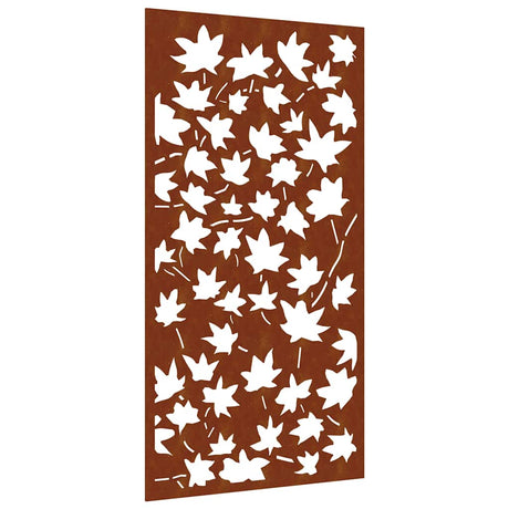 Vidaxx Wall Decoration Garden Maple Leaf Design 105x55 cm Corten Steel