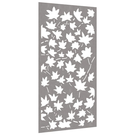 Vidaxx Wall Decoration Garden Maple Leaf Design 105x55 cm Corten Steel