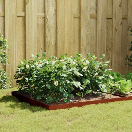 Vidaxx planter hævet 100x100x18,5 cm Corten Steel