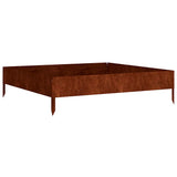 Vidaxx planter hævet 100x100x26 cm corten stål