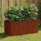 Vidaxx planter 80x40x40 cm Corten Steel