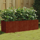 Vidaxl Planter hævede 120x40x40 cm Corten Steel