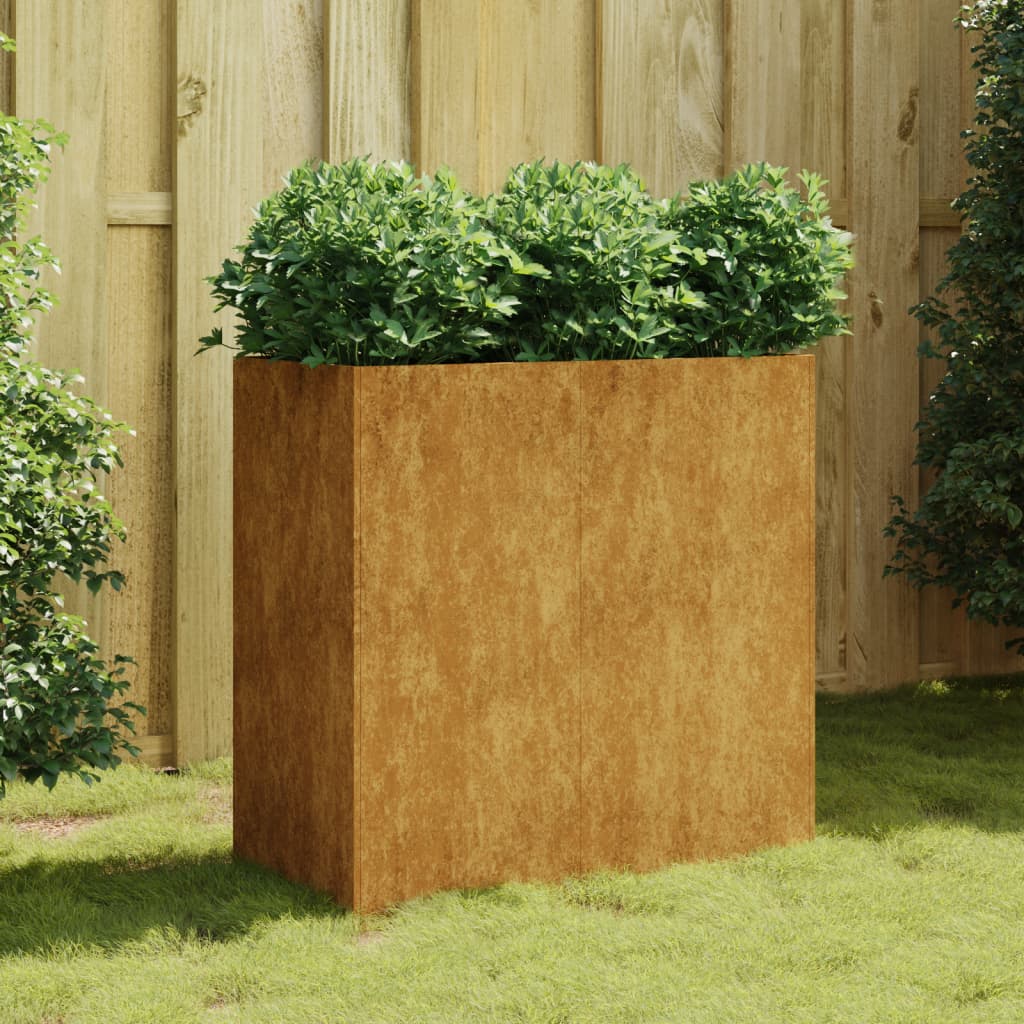 Vidaxx plantekasse 80x40x80 cm corten stål