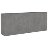 VidaXL plantekasse hævet 200x40x80 cm cortenstål