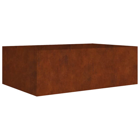 Vidaxl Planter hævede 120x80x40 cm Corten Steel
