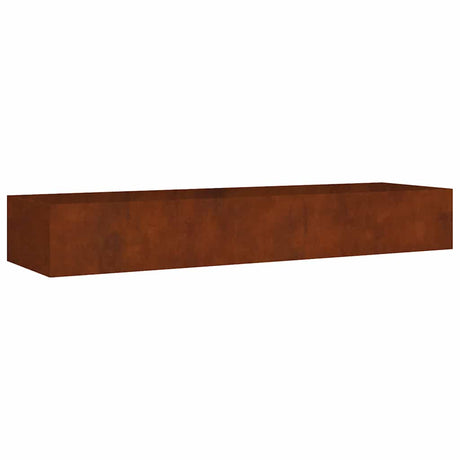 Vidaxl Planter hævet 280x80x40 cm Corten Steel