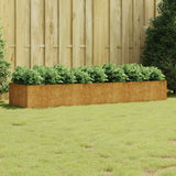 Vidaxl Planter hævet 280x80x40 cm Corten Steel