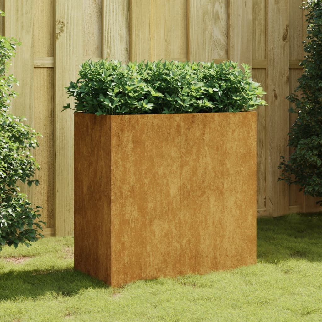 Vidaxx planter 40x80x80 cm corten stål