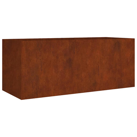 Vidaxl Planter hævet 200x80x80 cm Corten Steel