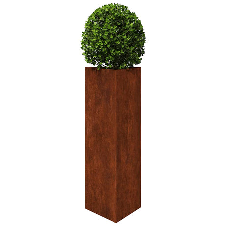 VIDAXX PLANTER 30X26X75 cm Corten Steel