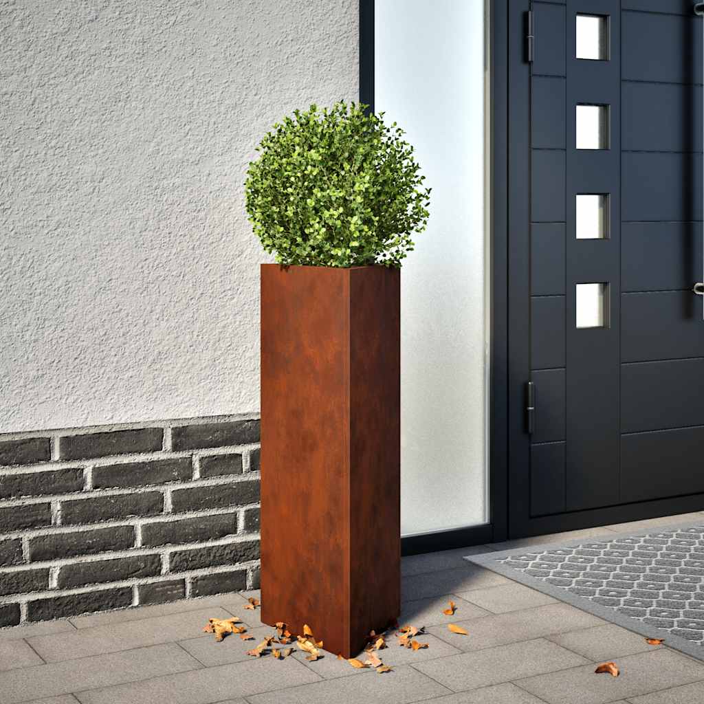 VIDAXX PLANTER 30X26X75 cm Corten Steel