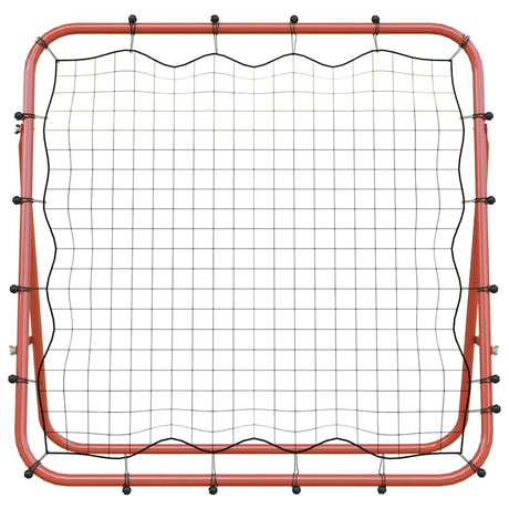 Vidaxl Fodboldbukseback Rebounder Justerbar 96x80x96 cm stål og PE