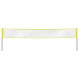 Vidaxl VolleyballNet 823x244 cm pe stof gul og sort