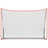 Vidaxl Golf Training Network 305x91x213 cm polyester sort og rød
