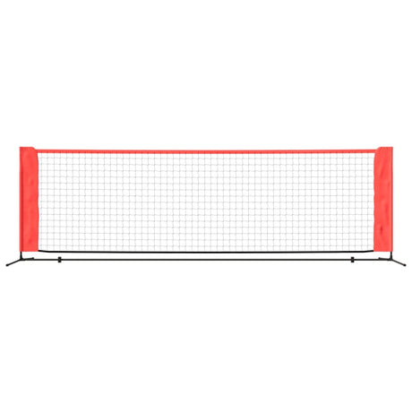 Vidaxl Tennisnet 300x100x87 cm polyester sort og rød