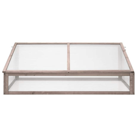 Vidaxx drivhus 110x56x39 cm gråt fyrretræ