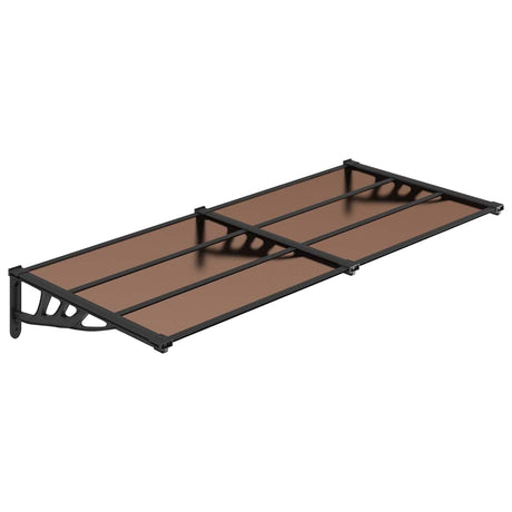 Vidaxx Door Canopy 199x90 cm polycarbonat sort