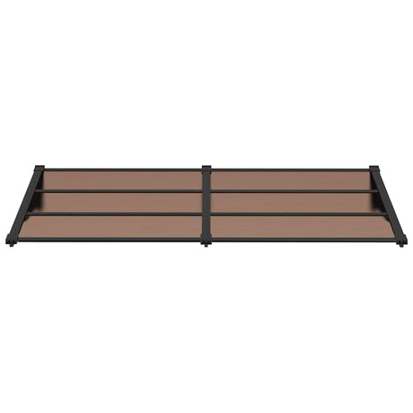 Vidaxx Door Canopy 199x90 cm polycarbonat sort