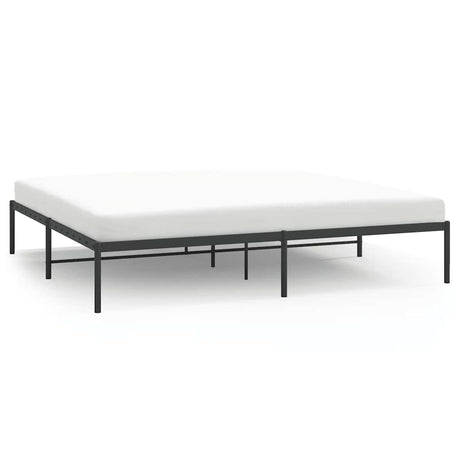 Vidaxl bedframe metaal zwart 180x200 cm