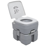 Vidaxl camping toilet og vandtank sæt bærbart