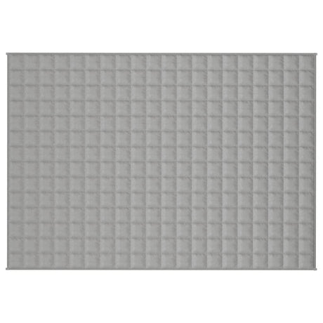 Vidaxx vægtet tæppe 137x200 cm 6 kg stof grå