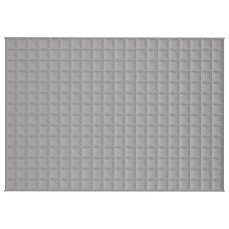 Vidaxx vægtet tæppe 135x200 cm 10 kg stof grå
